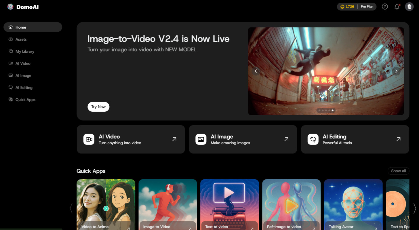 Domo AI: Turn Your Photos into Viral Videos