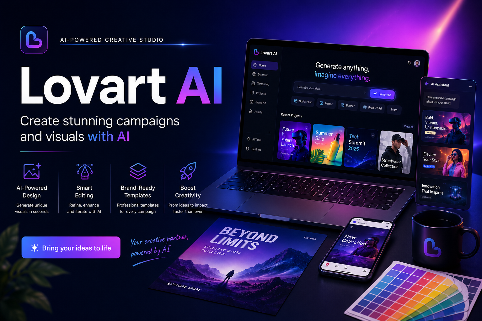 I Used Lovart AI to Create a Limited Edition Jersey Campaign.